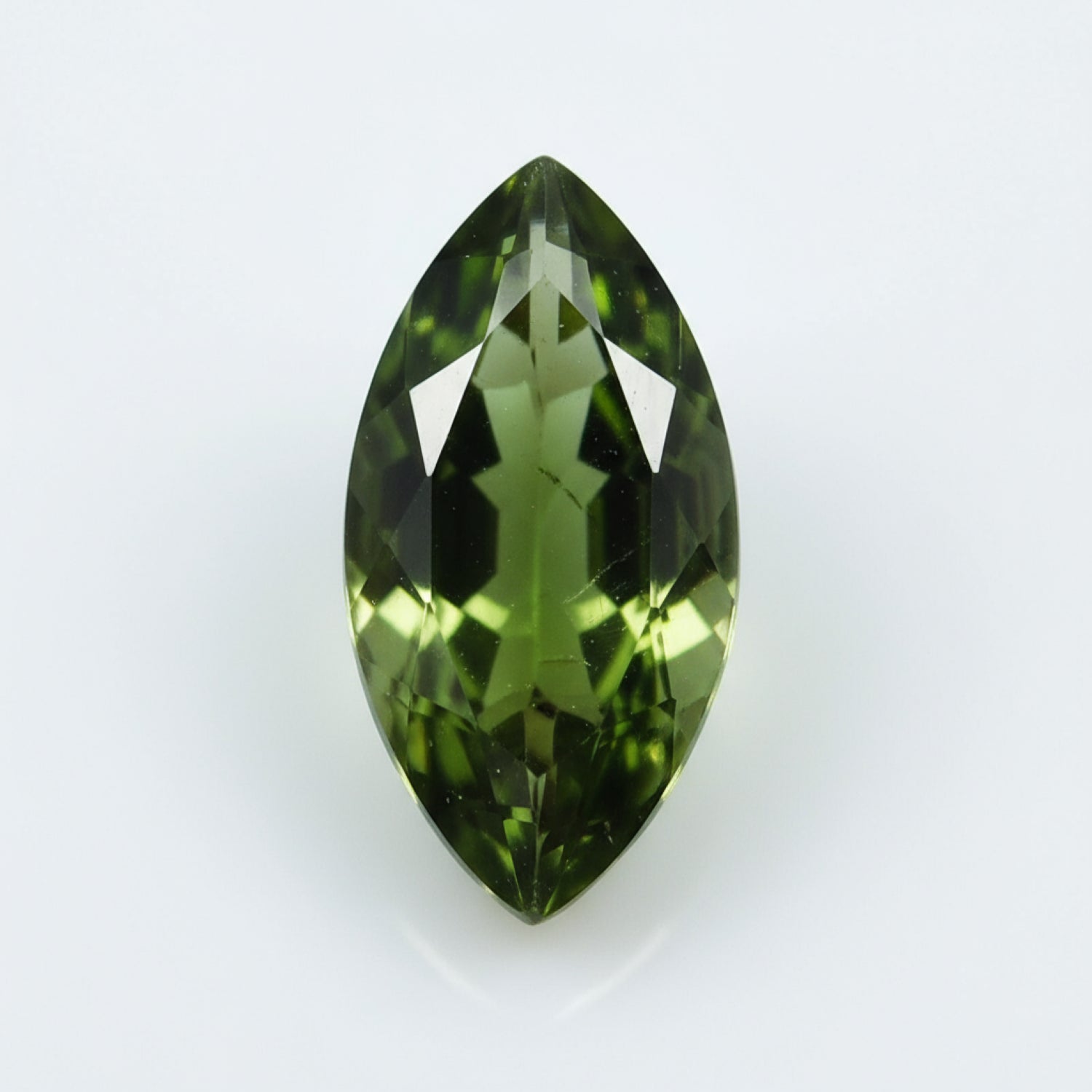 Green Tourmaline 10PC Tiny 2x4 MM Marquise Faceted Green Superior Semi Precious Loose Gemstone