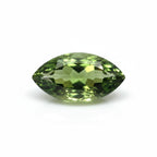 Green Tourmaline 1PC Small 5x10 MM Marquise Faceted Green Sparkling Semi Precious Loose Gemstone