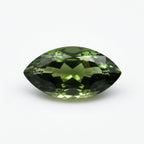 Green Tourmaline 1PC Small 5x10 MM Marquise Faceted Green Sparkling Semi Precious Loose Gemstone