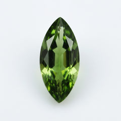 Green Tourmaline 1PC Small 6x12 MM Marquise Faceted Green Polished Semi Precious Loose Gemstones