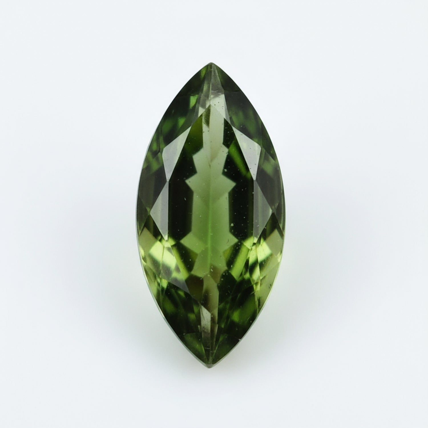 Green Tourmaline 1PC Medium 7x14 MM Marquise Faceted Green Splendid Semi Precious Gems