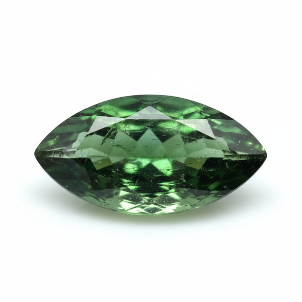 Green Tourmaline 1PC Large 8x16 MM Marquise Faceted Green Luster Semi Precious Loose Gems