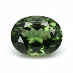 Green Tourmaline 1PC Large 10x12 MM Oval Faceted Green Superior Semi Precious Loose Gemstone