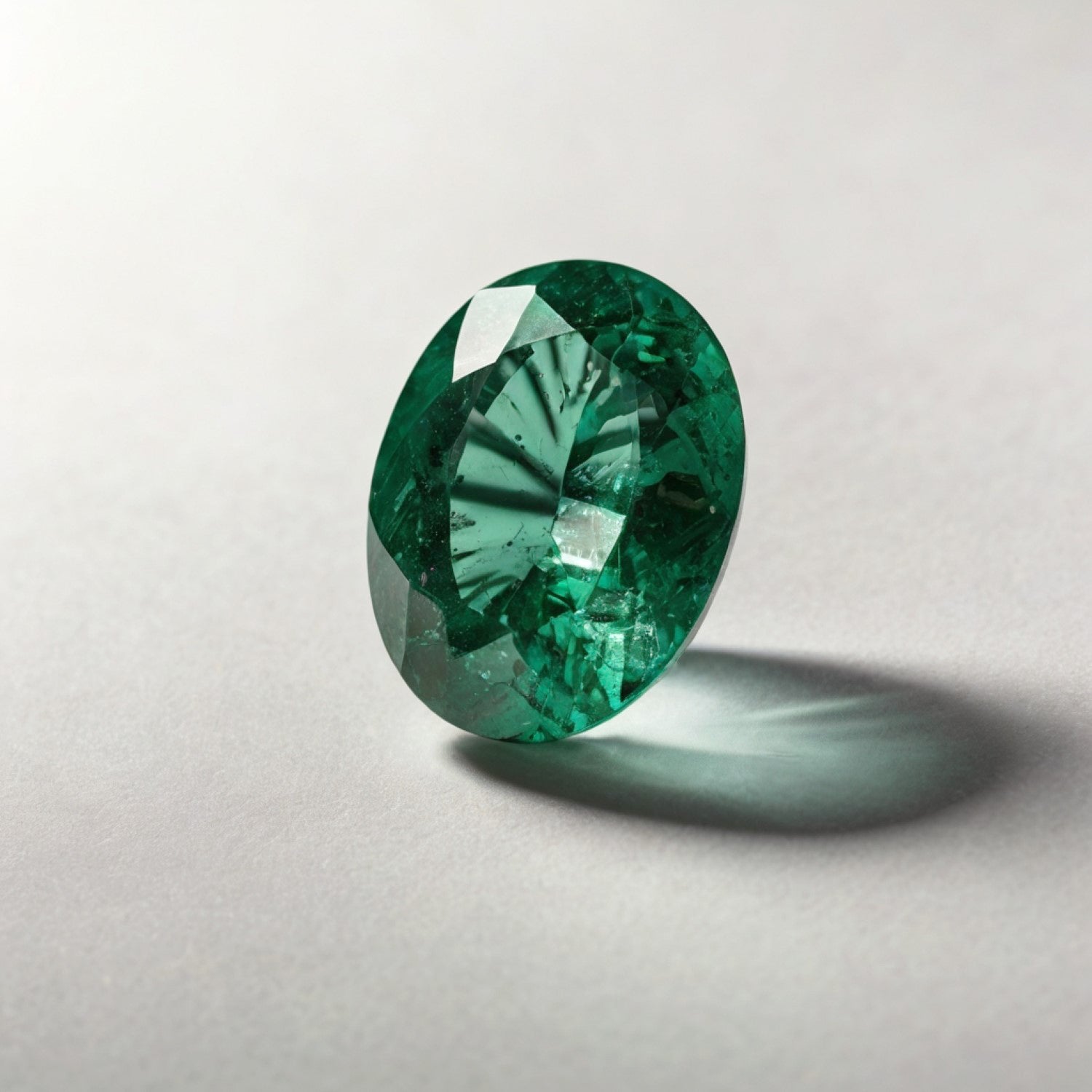 Green Tourmaline 1PC Tiny 4x6 MM Oval Faceted Green Polished Semi Precious Loose Gems