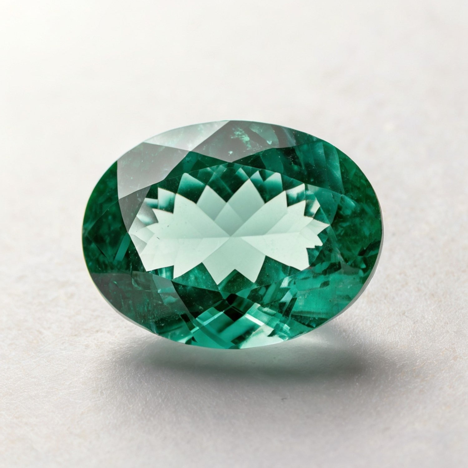 Green Tourmaline 1PC Small 6x9 MM Oval Faceted Green Lustrous Semi Precious Gems