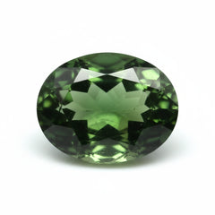 Green Tourmaline 1PC Medium 8x10 MM Oval Faceted Green High-Quality Semi Precious Loose Gemstones