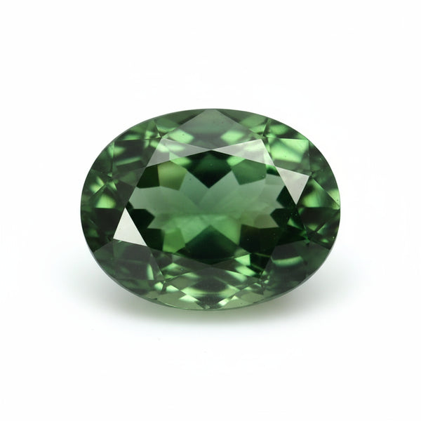 Green Tourmaline 1PC Medium 8x10 MM Oval Faceted Green High-Quality Semi Precious Loose Gemstones