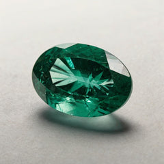 Green Tourmaline 1PC Large 9x11 MM Oval Faceted Green Natural Semi Precious Gems