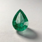 Green Tourmaline 1PC Medium 7x10 MM Pear Faceted Green Splendid Semi Precious Gems