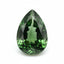 Green Tourmaline 1PC Large 9x11 MM Pear Faceted Green Lustrous Semi Precious Loose Gemstone