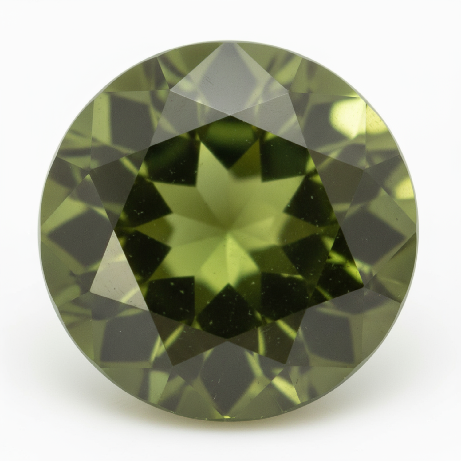 グリーントルマリン 1個 チャンキー 16x16 MM ラウンドファセットグリーン ピュアセミプレシャスルースジェム サブ画像