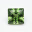Green Tourmaline 1PC Large 10x10 MM Square Faceted Green Shine Semi Precious Loose Gemstones