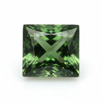 Green Tourmaline 1PC Chunky 16x16 MM Square Faceted Green Pure Semi Precious Loose Gems