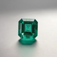 Green Tourmaline 1PC Tiny 5x5 MM Square Faceted Green Sparkling Semi Precious Loose Gemstone