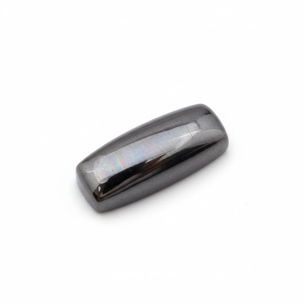 Hematite (Gunmetal) 10PC Tiny 4x8 MM Baguette Cabochon Gray Superior semi Precious Loose Gemstone