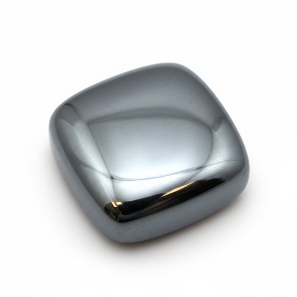 Hematite (Gunmetal) 10PC Tiny 4x4 MM Cushion Cabochon Gray Fine semi Precious Gems