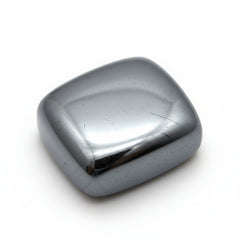 Hematite (Gunmetal) 10PC Tiny 4x4 MM Cushion Cabochon Gray Fine semi Precious Gems