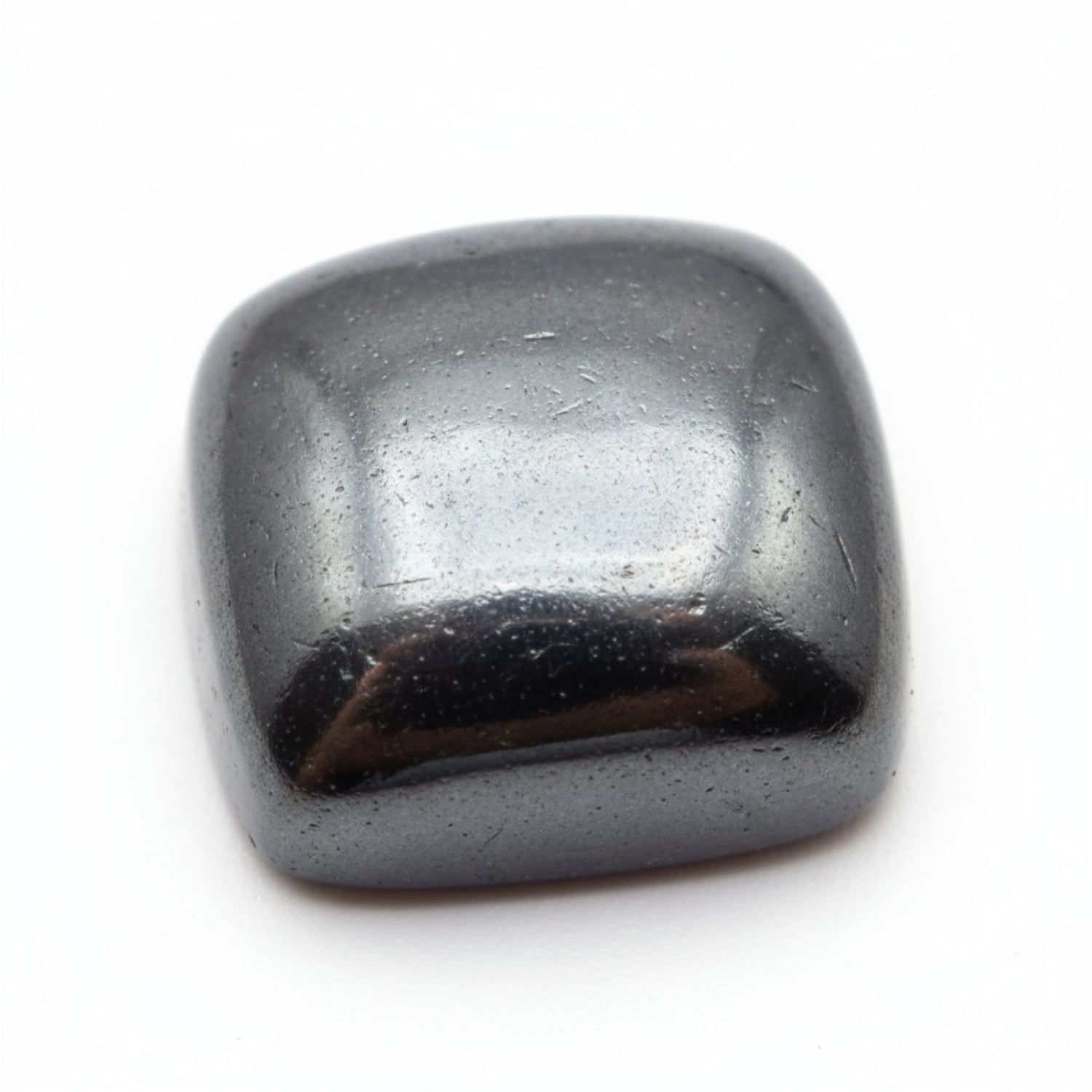 Hematite (Gunmetal) 10PC Tiny 5x5 MM Cushion Cabochon Gray High-Quality semi Precious Loose Gems