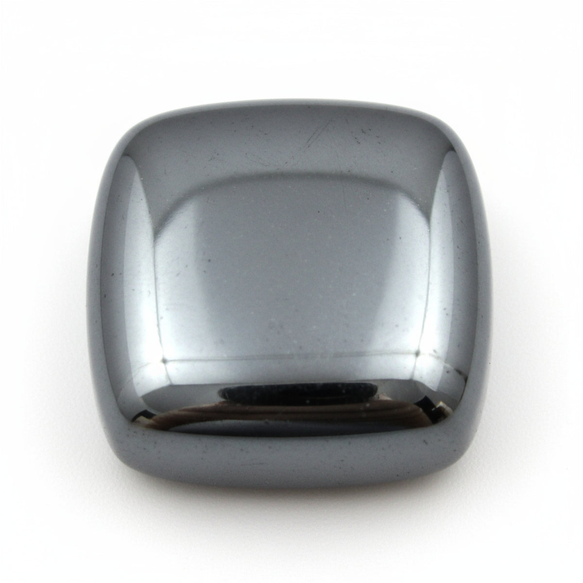Hematite (Gunmetal) 1PC Medium 9x9 MM Cushion Cabochon Gray Pure semi Precious Precious Gemstone