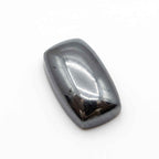 Hematite (Gunmetal) 10PC Tiny 4x6 MM Emerald Cabochon Gray Genuine semi Precious Loose Gemstones