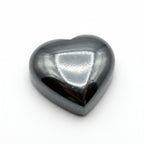 Hematite (Gunmetal) 1PC Large 11x11 MM Heart Cabochon Gray Natural semi Precious Loose Gemstone