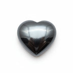 Hematite (Gunmetal) 10PC Tiny 3x3 MM Heart Cabochon Gray Sparkling semi Precious Gems