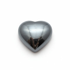 Hematite (Gunmetal) 10PC Tiny 4x4 MM Heart Cabochon Gray Polished semi Precious Loose Gems