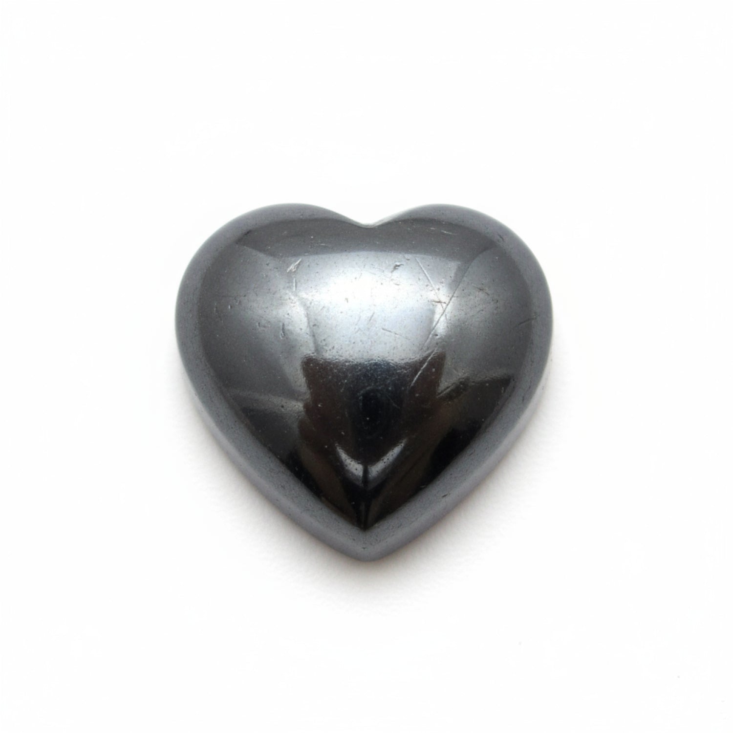 Hematite (Gunmetal) 10PC Tiny 5x5 MM Heart Cabochon Gray Splendid semi Precious Loose Gemstone