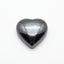Hematite (Gunmetal) 1PC Medium 9x9 MM Heart Cabochon Gray Fine semi Precious Gems