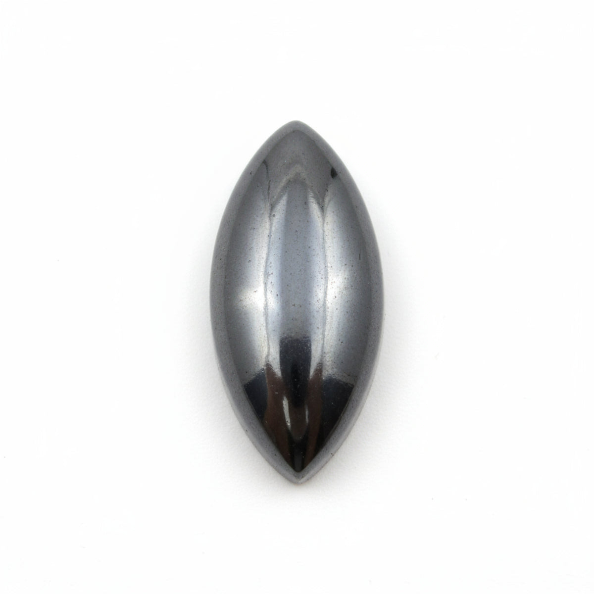 Hematite (Gunmetal) 10PC Tiny 3x6 MM Marquise  Cabochon Gray Brilliant semi Precious Loose Gems