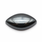 Hematite (Gunmetal) 1PC Small 5x10 MM Marquise  Cabochon Gray Polished semi Precious Loose Gemstones