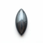 Hematite (Gunmetal) 1PC Small 6x12 MM Marquise  Cabochon Gray Splendid semi Precious Semi Precious Gemstone