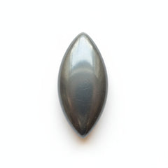 Hematite (Gunmetal) 1PC Medium 7x14 MM Marquise  Cabochon Gray Luster semi Precious Precious Gemstone