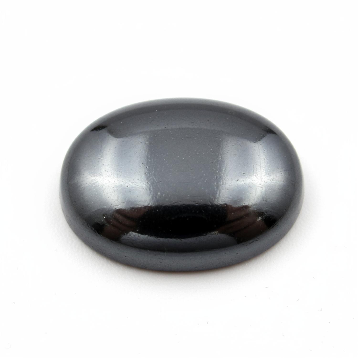 Hematite (Gunmetal) 1PC Large 10x12 MM Oval Cabochon Gray Genuine semi Precious Loose Gemstones Главное изображение товара