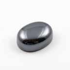 Hematite (Gunmetal) 1PC Large 10x12 MM Oval Cabochon Gray Genuine semi Precious Loose Gemstones