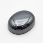 Hematite (Gunmetal) 1PC Large 9x11 MM Oval Cabochon Gray High-Quality semi Precious Loose Gems