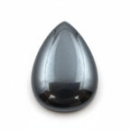 Hematite (Gunmetal) 1PC Tiny 5x7 MM Pear Cabochon Gray Fine semi Precious Gems