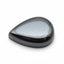 Hematite (Gunmetal) 1PC Medium 8x10 MM Pear Cabochon Gray Pure semi Precious Precious Gemstone