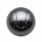 Hematite (Gunmetal) 1PC Medium 9x9 MM Round Cabochon Gray Shine semi Precious Precious Gemstone