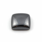 Hematite (Gunmetal) 1PC Large 10x10 MM Square Cabochon Gray Luster semi Precious Precious Gemstone