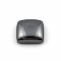 Hematite (Gunmetal) 1PC Large 10x10 MM Square Cabochon Gray Luster semi Precious Precious Gemstone
