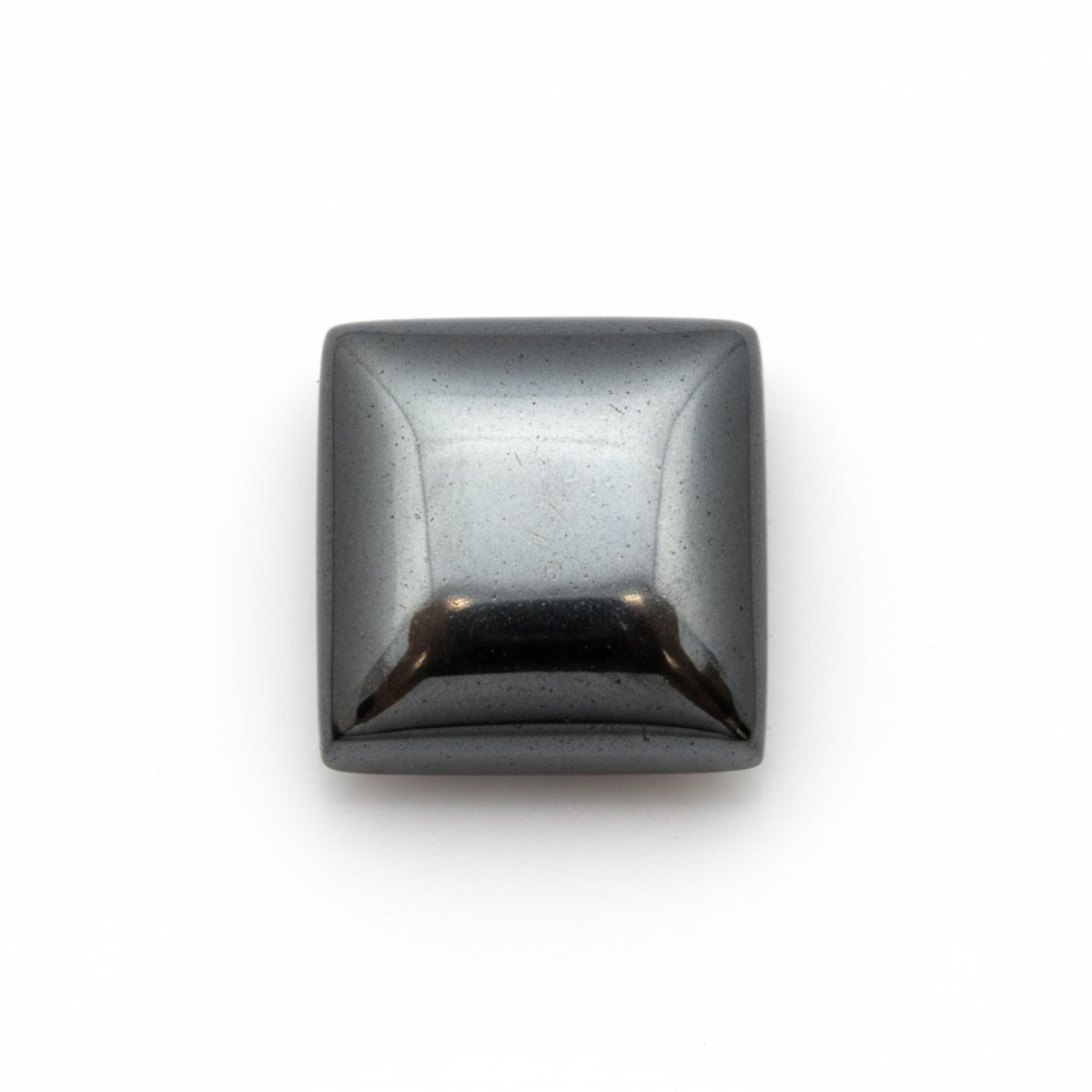 Hematite (Gunmetal) 10PC Tiny 3x3 MM Square Cabochon Gray Superior semi Precious Semi Precious Gemstone