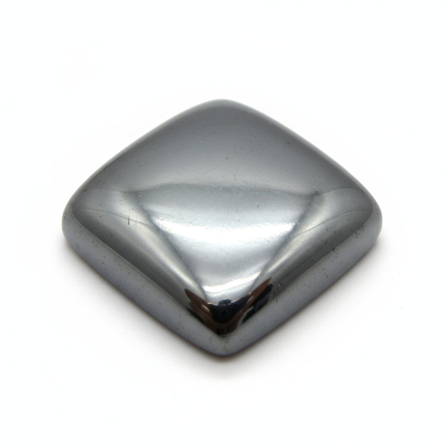 Hematite (Gunmetal) 10PC Tiny 3x3 MM Square Cabochon Gray Superior semi Precious Semi Precious Gemstone Imagen secundaria del producto
