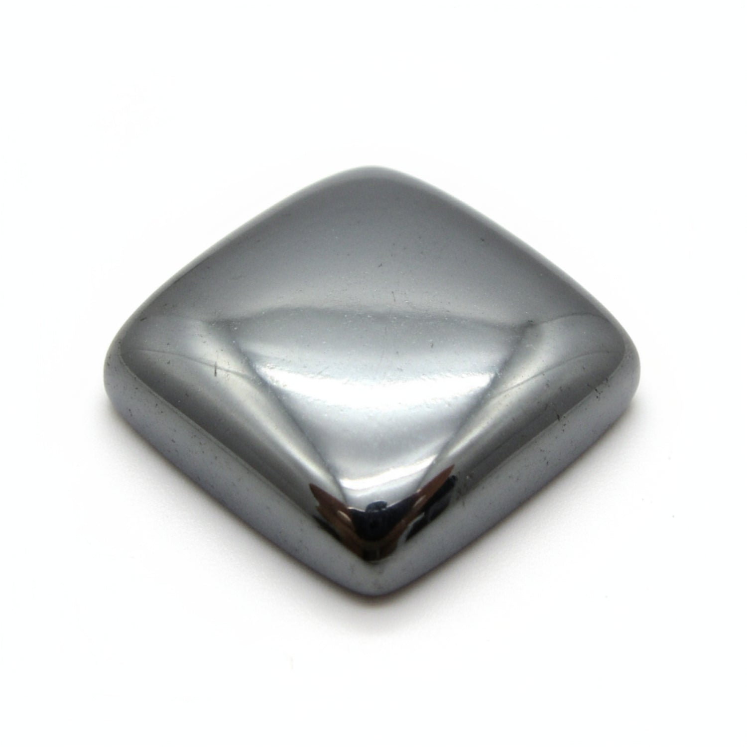 Hematite (Gunmetal) 10PC Tiny 3x3 MM Square Cabochon Gray Superior semi Precious Semi Precious Gemstone