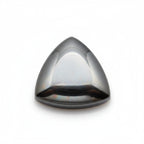 Hematite (Gunmetal) 10PC Tiny 5x5 MM Triangle Cabochon Gray High-Quality semi Precious Loose Gemstones