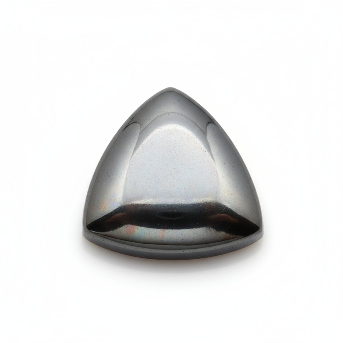 Hematite (Gunmetal) 10PC Tiny 5x5 MM Triangle Cabochon Gray High-Quality semi Precious Loose Gemstones