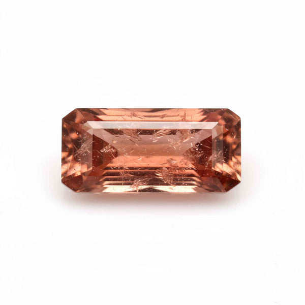 Hessonite Garnet (Gomed) 10PC Tiny 2.5x5 MM Baguette Faceted Red Fiery Precious Loose Gemstone