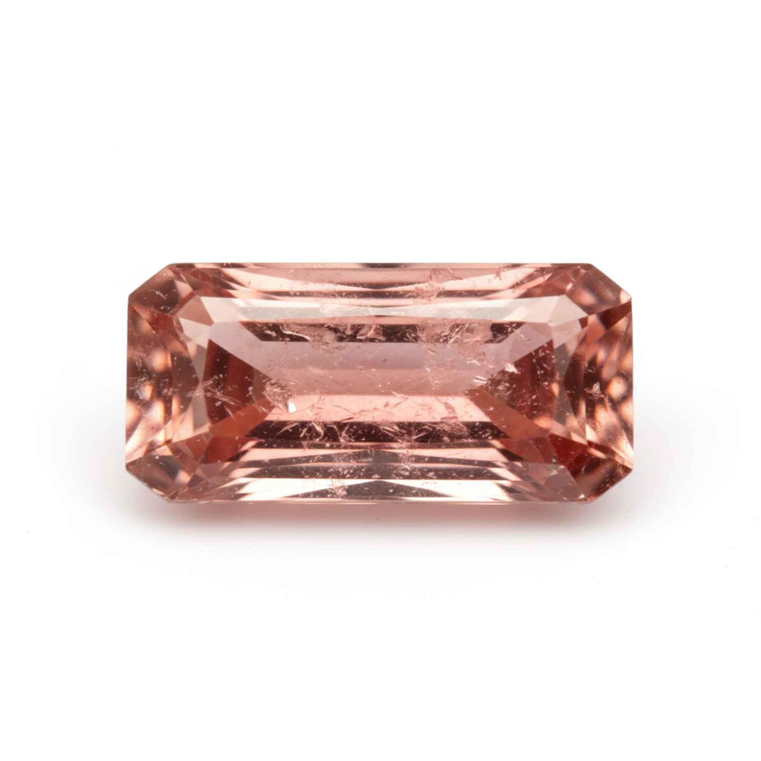 Hessonite Garnet (Gomed) 1PC Tiny 3x6 MM Baguette Faceted Red Brilliant Precious Loose Gemstones Главное изображение товара