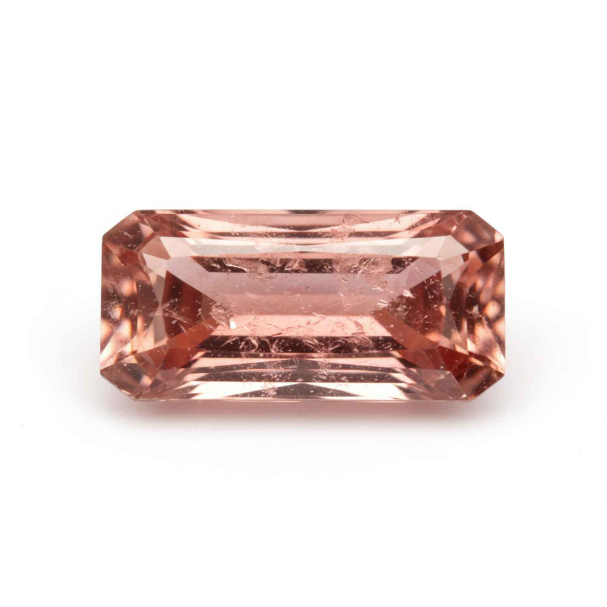 Hessonite Garnet (Gomed) 1PC Tiny 3x6 MM Baguette Faceted Red Brilliant Precious Loose Gemstones