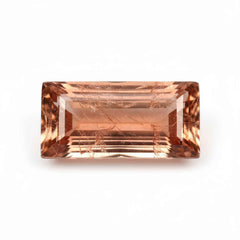 Hessonite Garnet (Gomed) 1PC Tiny 3x6 MM Baguette Faceted Red Brilliant Precious Loose Gemstones